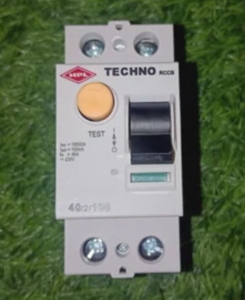 HPL RCCB 40A DP 100 MA TECHNO 40DP100MA